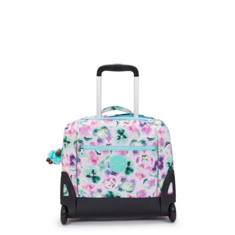 Kipling Giorno Rugzak Trolley Aqua Blossom