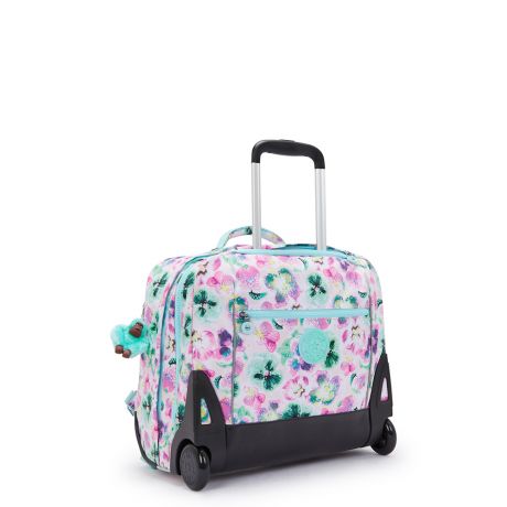 Kipling Giorno Rugzak Trolley Aqua Blossom