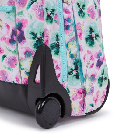 Kipling Giorno Rugzak Trolley Aqua Blossom