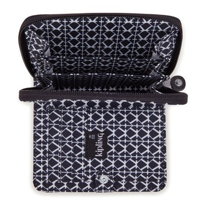 Kipling Money Love Portemonnee Signature Print