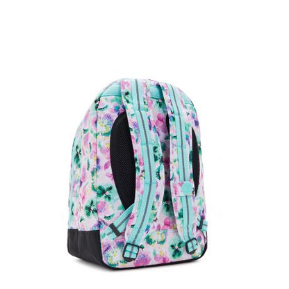 Kipling Class Room Rugzak Aqua Blossom