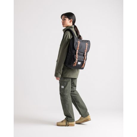 Herschel Little America Mid Volume Rugzak Leopard Wave