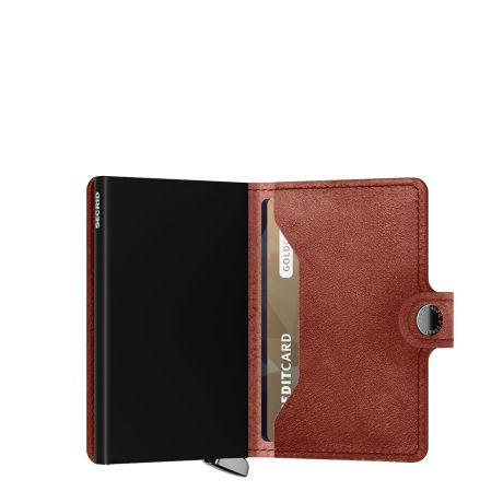 Secrid Premium Mini Wallet Portemonnee Basco Brown