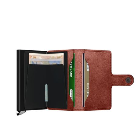 Secrid Premium Mini Wallet Portemonnee Basco Brown