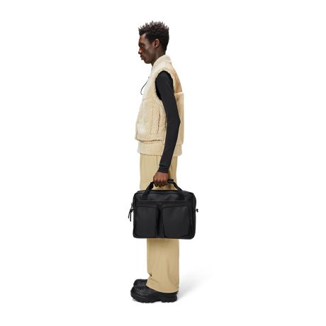Rains Texel Tech Bag Laptoptas 15" Black