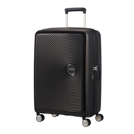 American Tourister Soundbox Spinner 67 Expandable Bass Black