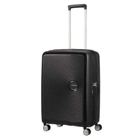 American Tourister Soundbox Spinner 67 Expandable Bass Black
