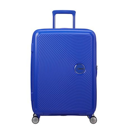 American Tourister Soundbox Spinner 67 Expandable Cobalt Blue