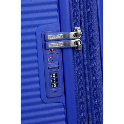 American Tourister Soundbox Spinner 67 Expandable Cobalt Blue