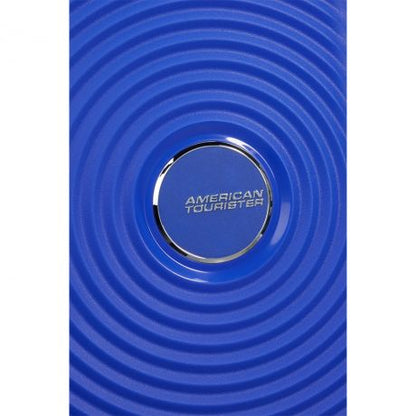 American Tourister Soundbox Spinner 67 Expandable Cobalt Blue