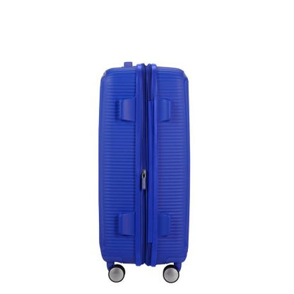 American Tourister Soundbox Spinner 67 Expandable Cobalt Blue
