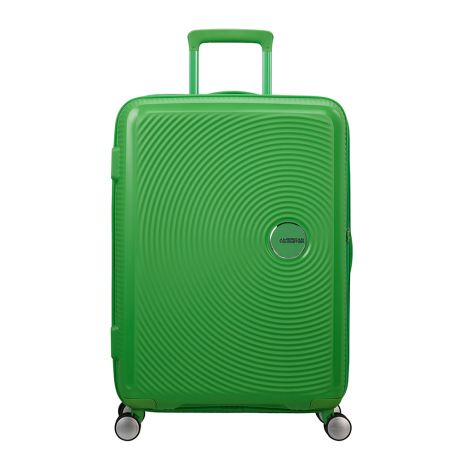American Tourister Soundbox Spinner 67 Expandable Grass Green