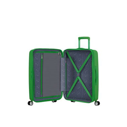 American Tourister Soundbox Spinner 67 Expandable Grass Green