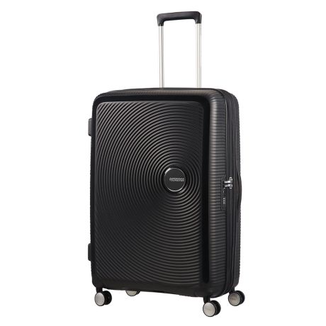 American Tourister Soundbox Spinner 77 Expandable Bass Black
