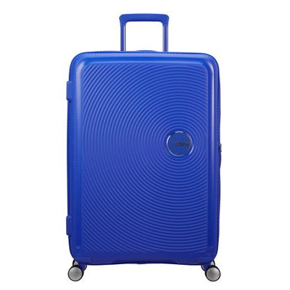 American Tourister Soundbox Spinner 77 Expandable Cobalt Blue