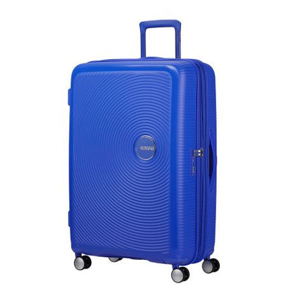American Tourister Soundbox Spinner 77 Expandable Cobalt Blue