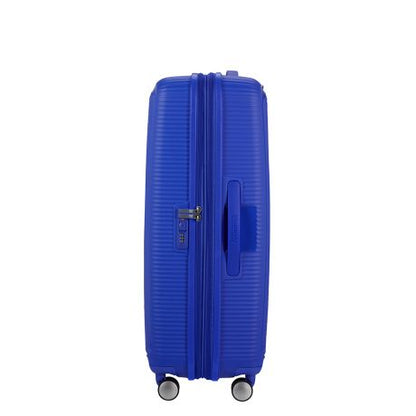 American Tourister Soundbox Spinner 77 Expandable Cobalt Blue