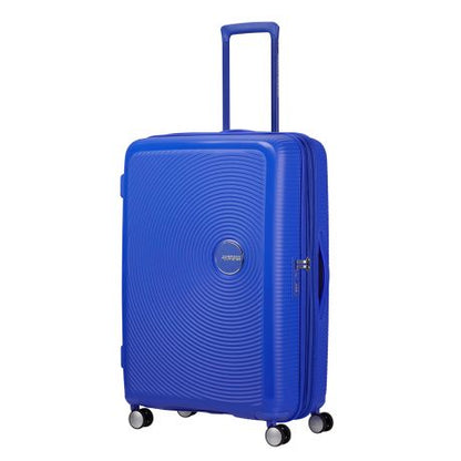 American Tourister Soundbox Spinner 77 Expandable Cobalt Blue