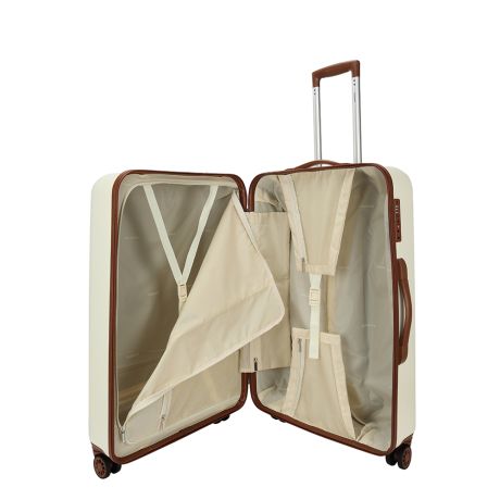 Decent Retro Koffer Groot 76 cm White