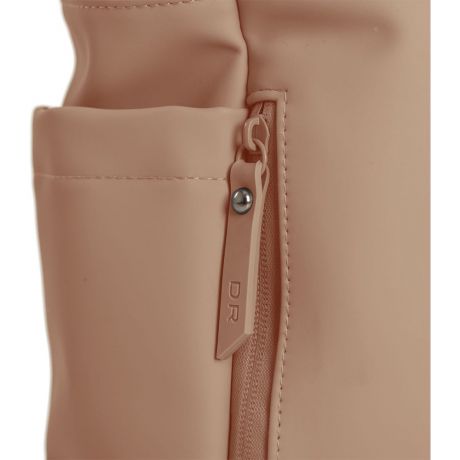 Daniel Ray Pittsburgh Rolltop Rugtas Coated 15,6" Oud Roze/Beige
