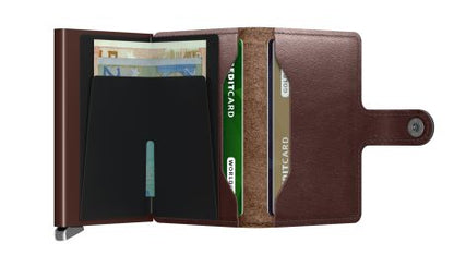 Secrid Premium Mini Wallet Portemonnee Dusk Dark Brown