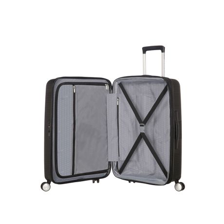 American Tourister Soundbox Spinner 67 Expandable Bass Black