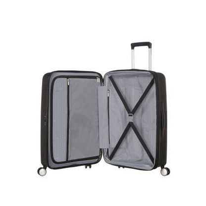 American Tourister Soundbox Spinner 67 Expandable Bass Black