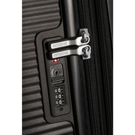 American Tourister Soundbox Spinner 67 Expandable Bass Black