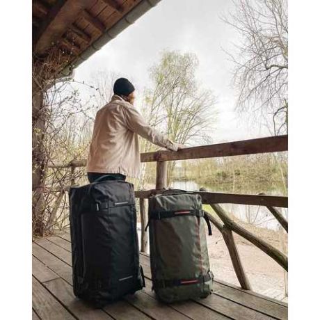 American Tourister Urban Track Duffel On Wheels M Dark Khaki