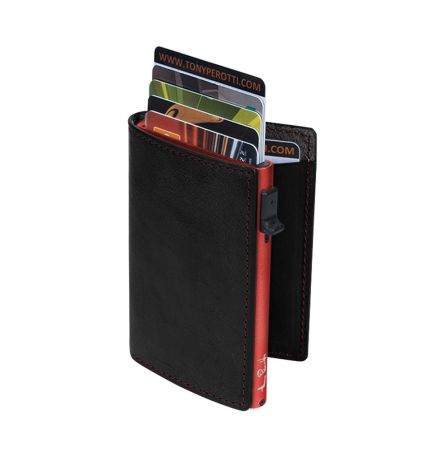 Tony Perotti Furbo Basic Kaarthouder Black / Red