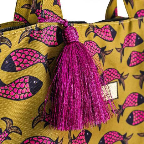 Little Legends Travelbag Weekendtas Fish Indian Pink