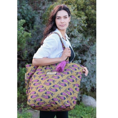 Little Legends Travelbag Weekendtas Fish Indian Pink