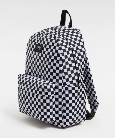 Vans Old Skool Grom Check Kids Rugzak Black/White