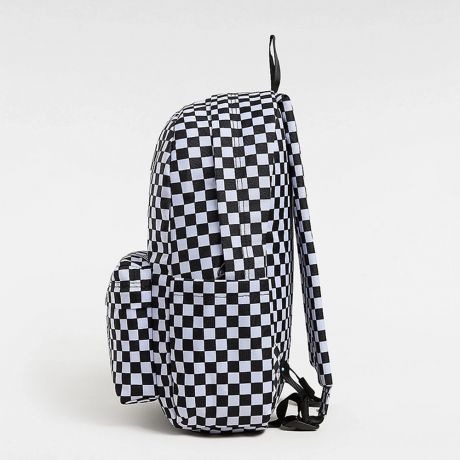 Vans Old Skool Grom Check Kids Rugzak Black/White