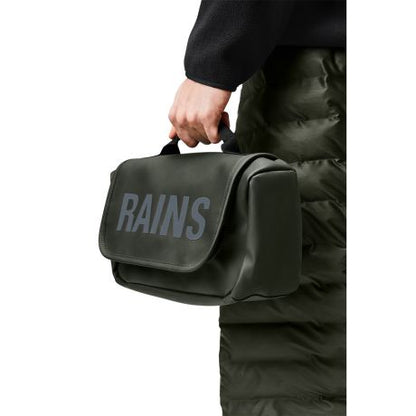 Rains Texel Wash Bag Toilettas Green
